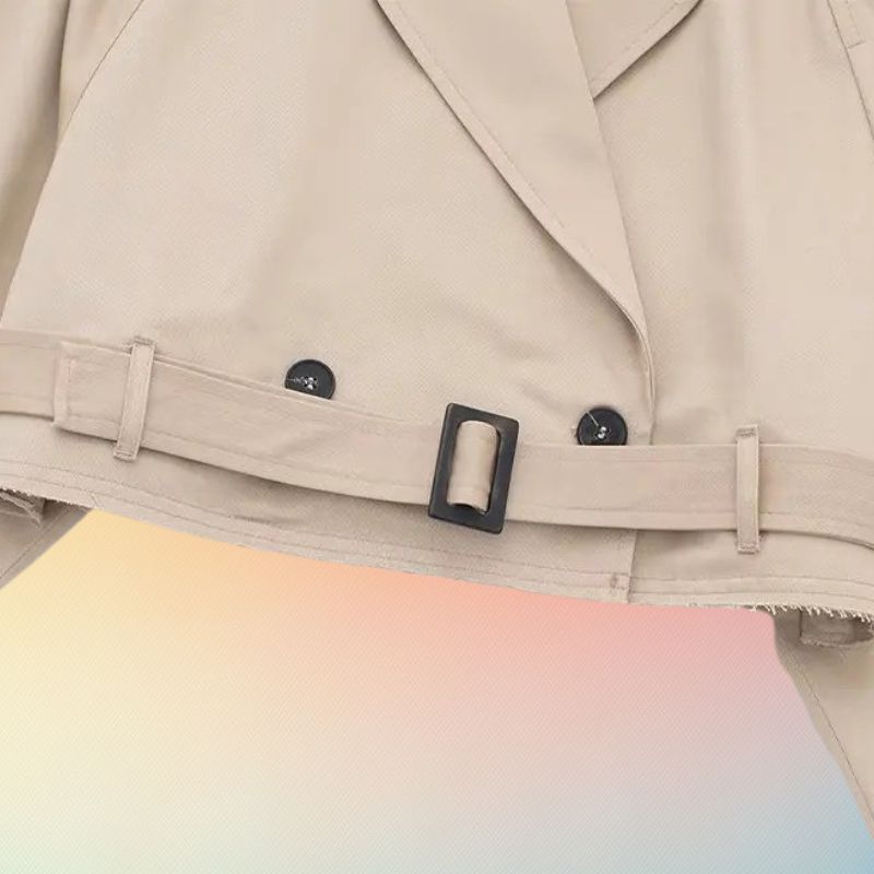 Ulfrida - Cropped Trench Jacket