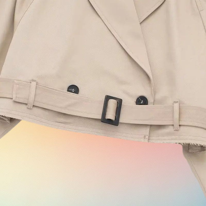 Ulfrida - Cropped Trench Jacket