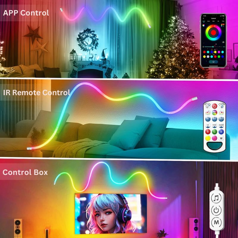 LumiRope - 360 Degree Smart RGB Flexible Silicon Light
