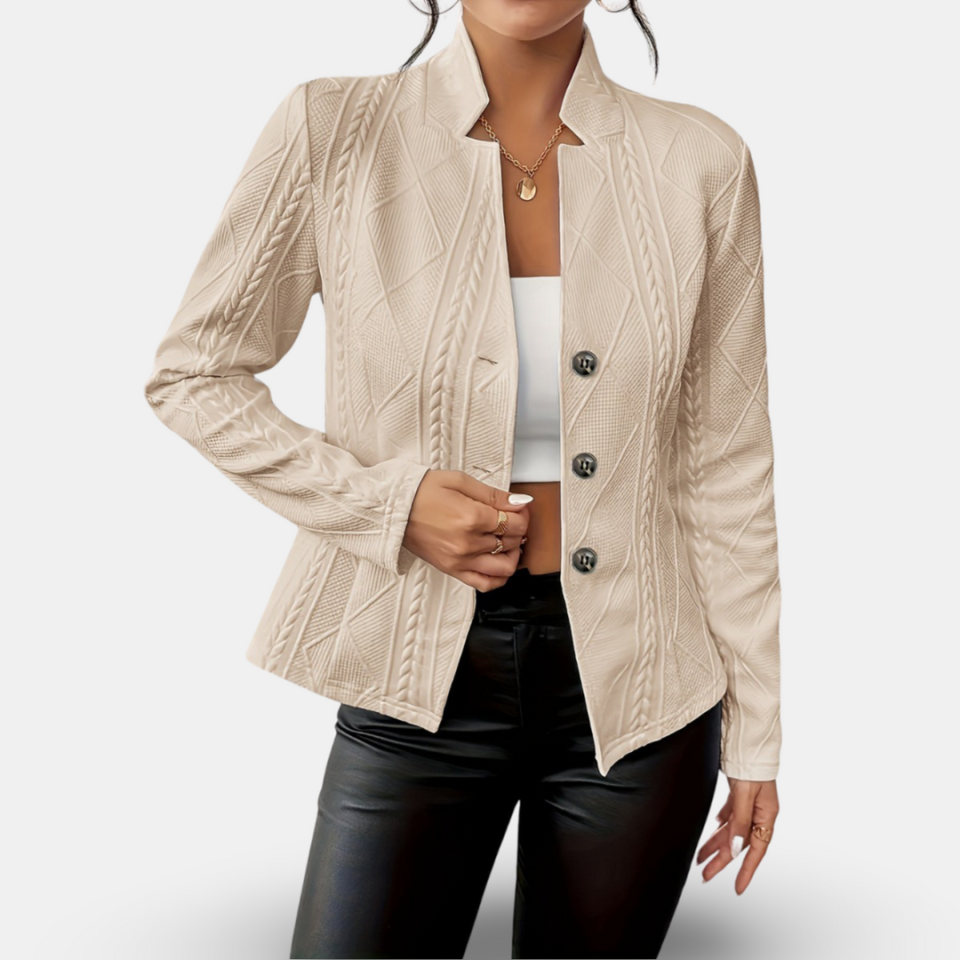 Lynn - Elegant Long Sleeve Coat