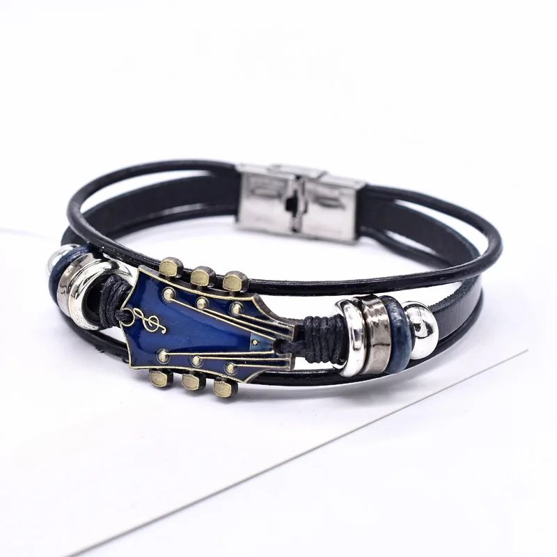 Guitarista - Guitar Leather Bracelet