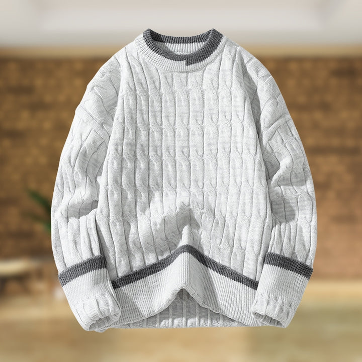 Errol - Casual Patchwork Sweater