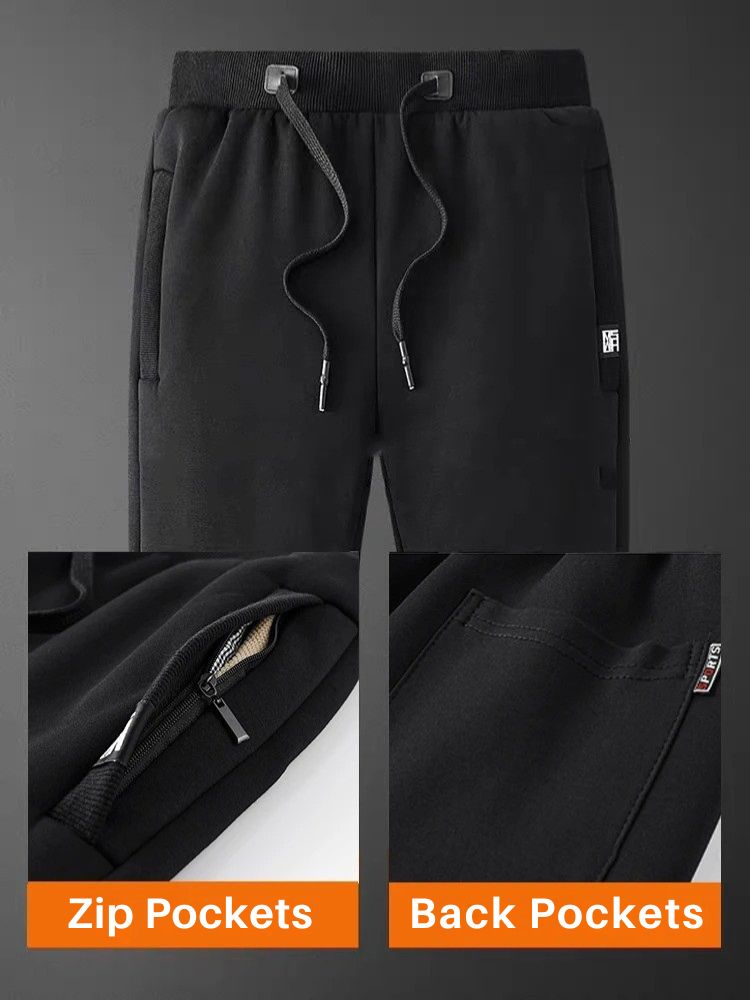 Tarik - Thick Warm Fleece Sweatpants