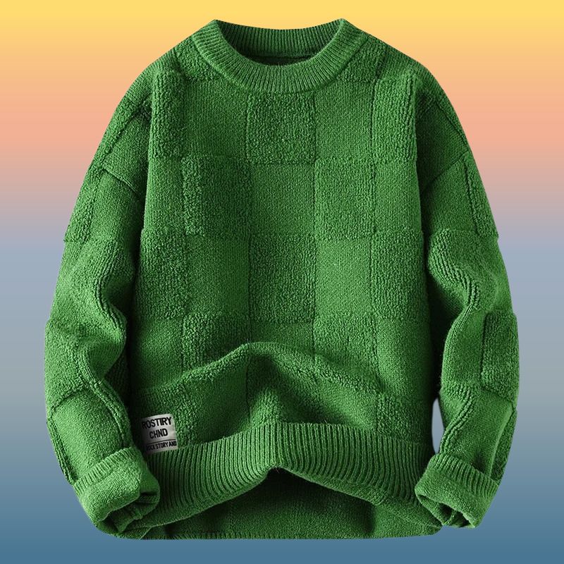 Vorian - Round Neck Knitted Sweater