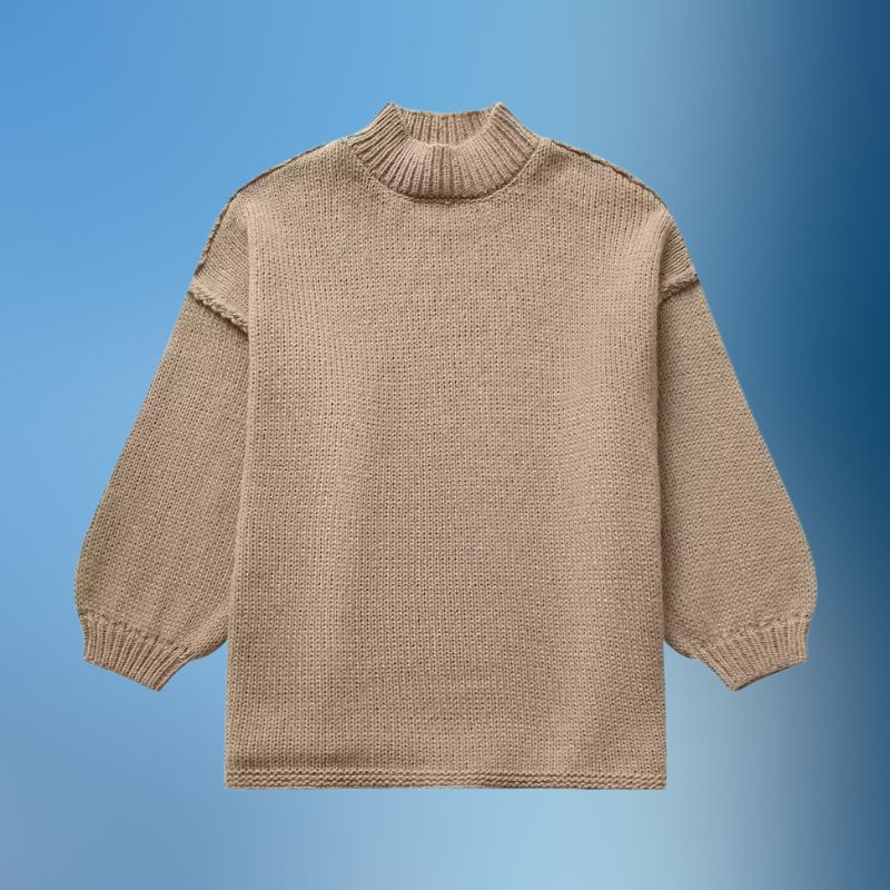 Sunniva - Round Neck Knitted Jumper