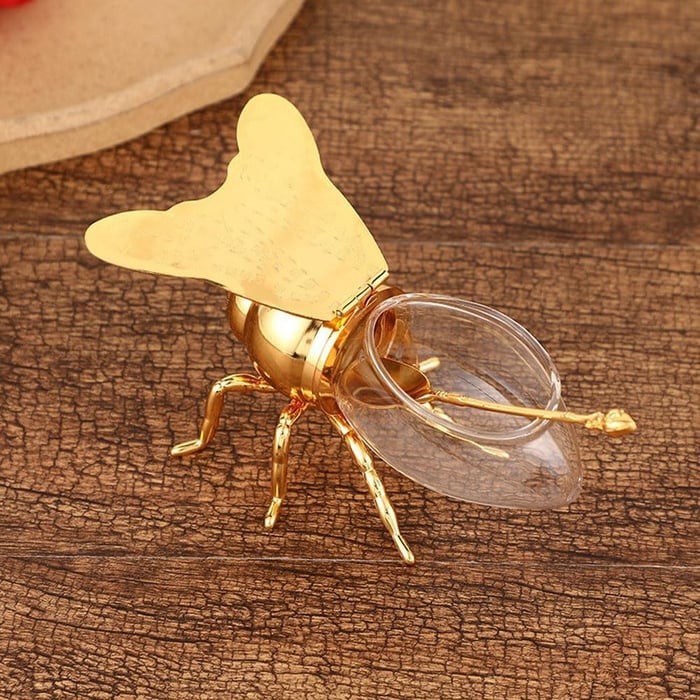 BeeCraft - Decorative Bee Shaped Honey Jar
