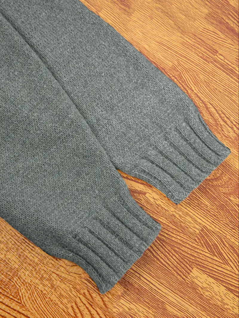 Natala - Knitted Sweater With Kangaroo Pocket