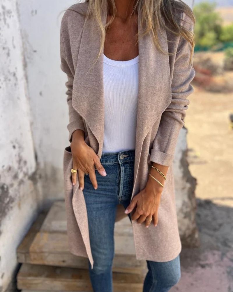 Niria - Casual Long Coat