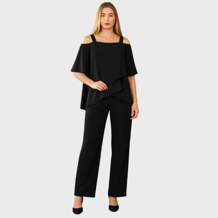 Yelda - Short Sleeve Two Piece Set