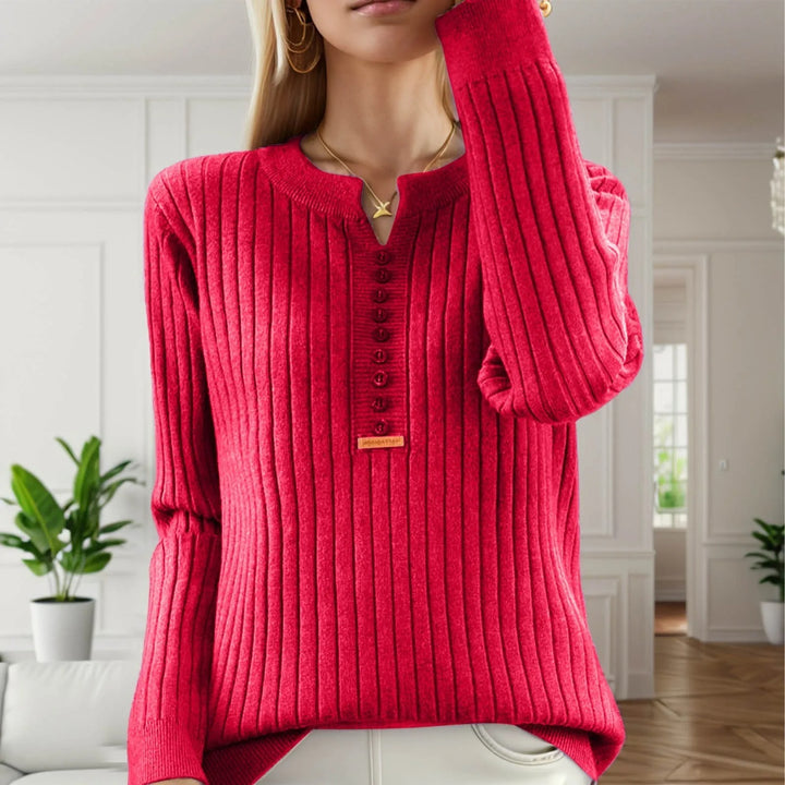 Marja - O Neck Knitted Sweater