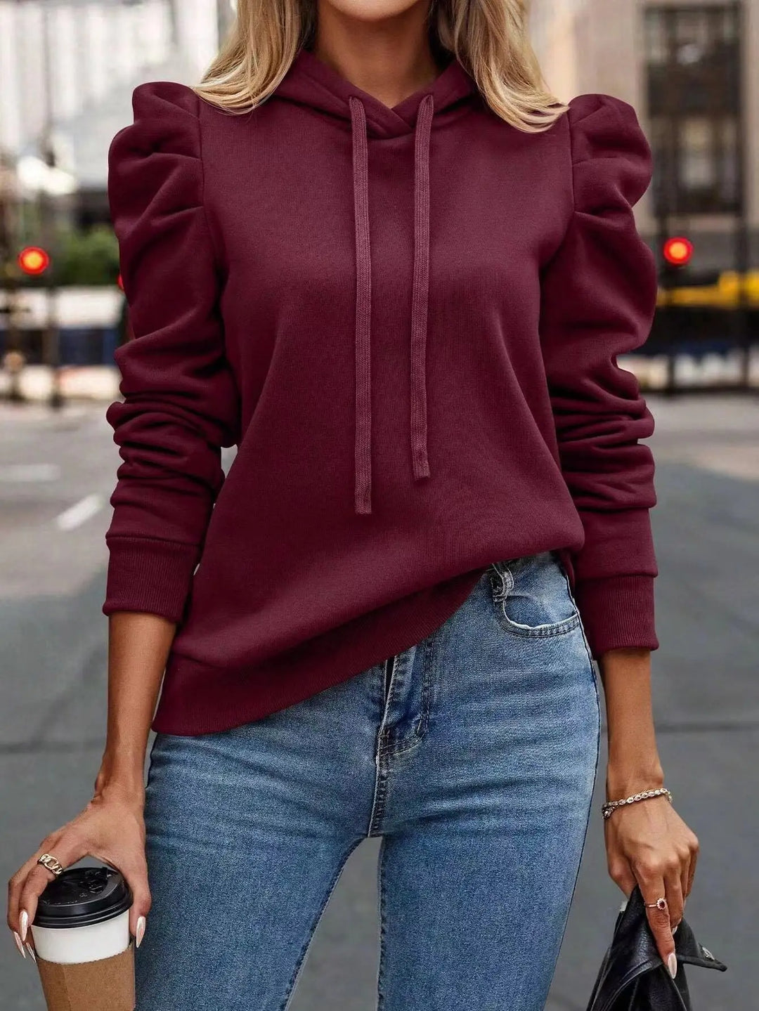 Welmara - Casual Long Sleeve Hoodie