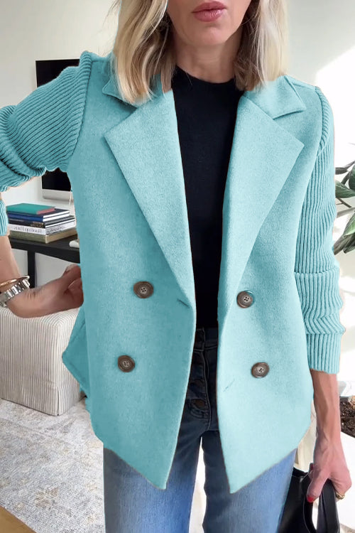 Allison - Elegant Knitted Blazer
