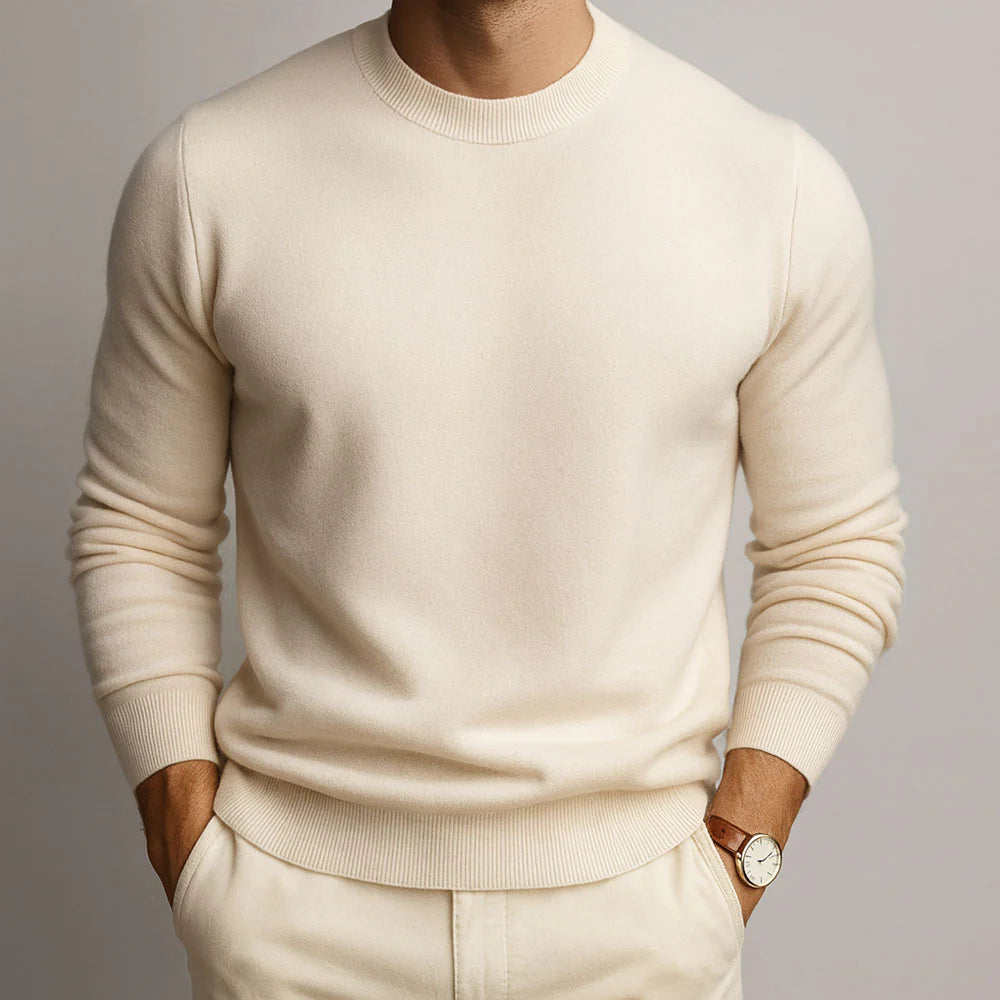 kane - Premium Cashmere Round Neck Sweater