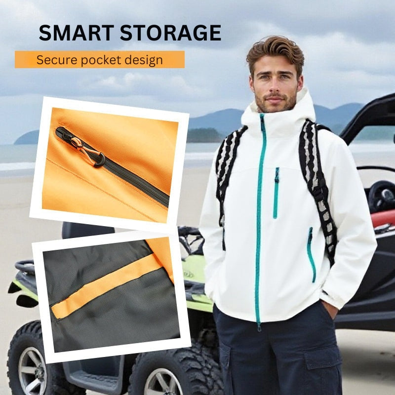 DriftEdge - Waterproof Zip Up Hiking Jacket