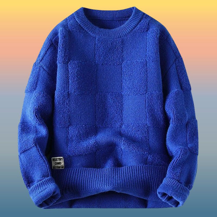 Vorian - Round Neck Knitted Sweater