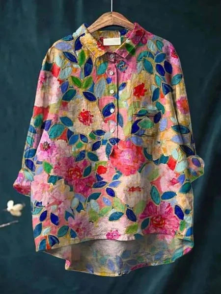Emery - Floral Print Blouse