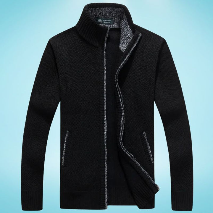 Ferris -  Faux Fleece Zipper Sweater