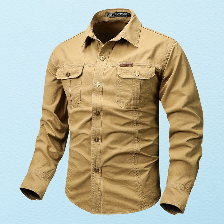 Theodor - Long Sleeve Shirt With Pocket