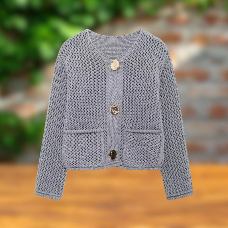 Stacey - Winter Knitted Cardigan