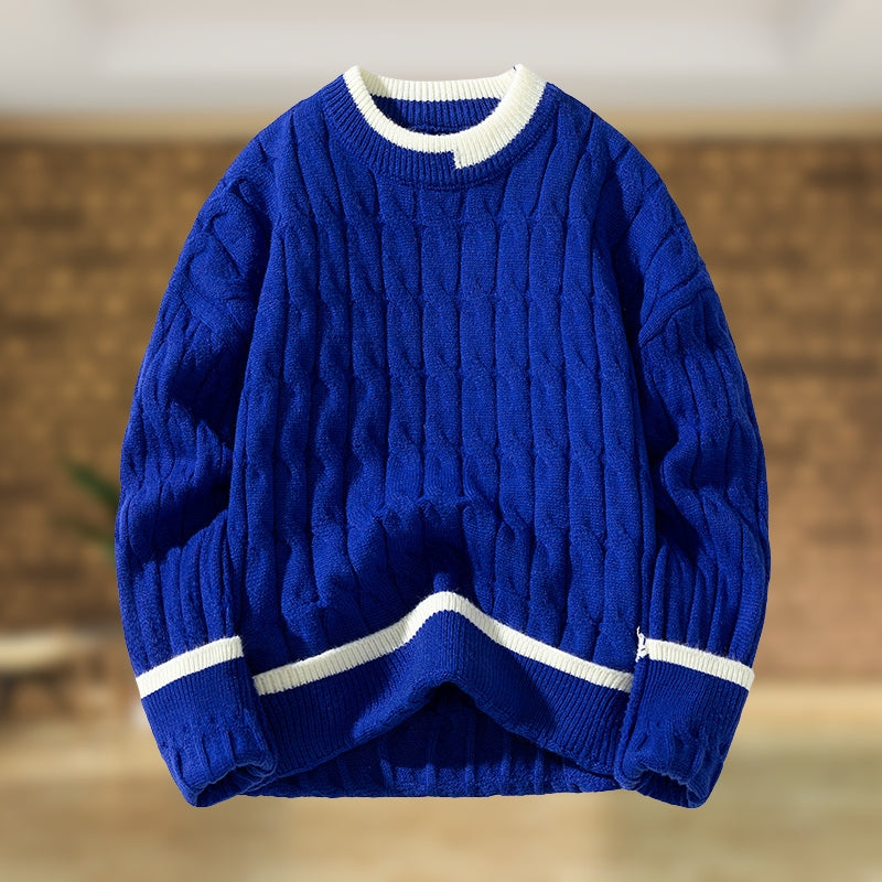 Errol - Casual Patchwork Sweater