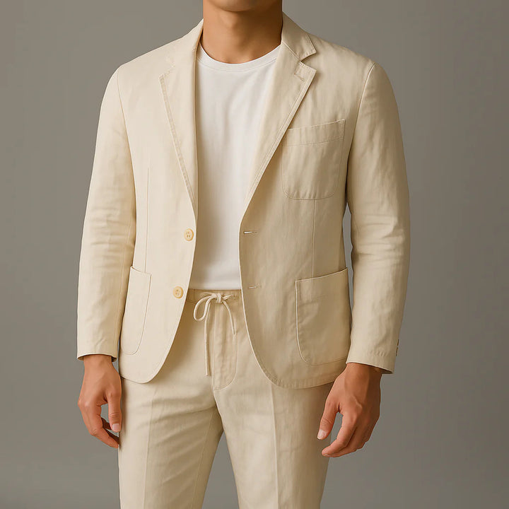 Shandro - Long Sleeve Blazer Two Piece Set