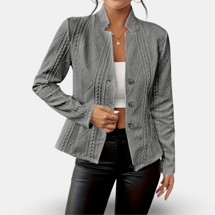 Lynn - Elegant Long Sleeve Coat