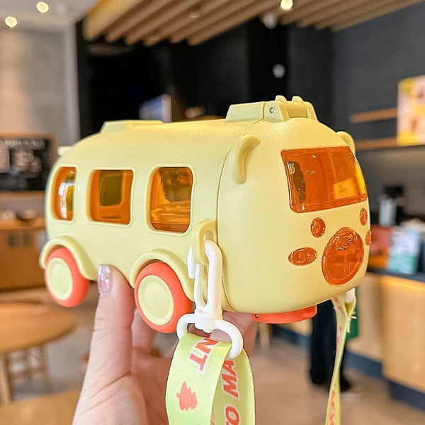 AquaBus - Portable Bus Shaped Water Bottle