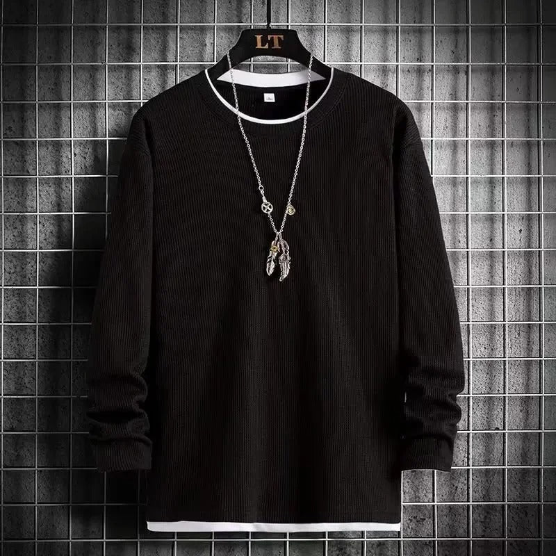Loran - Casual Loose Long Sleeve Sweatshirt