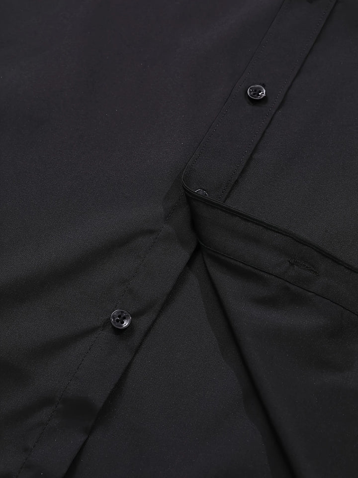 Byron - Elegant Long Sleeve Shirt With Button