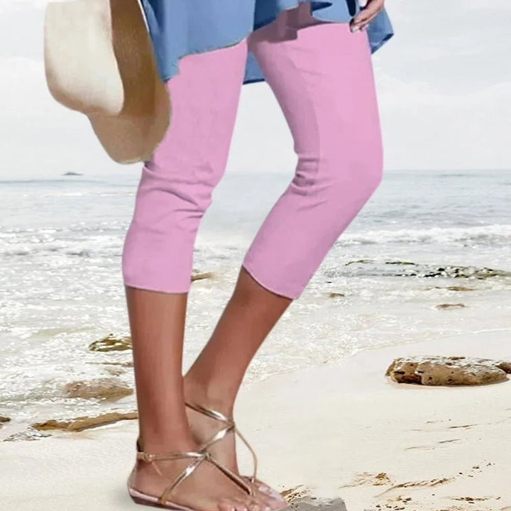 Ingrid - High Waist Elastic Pant