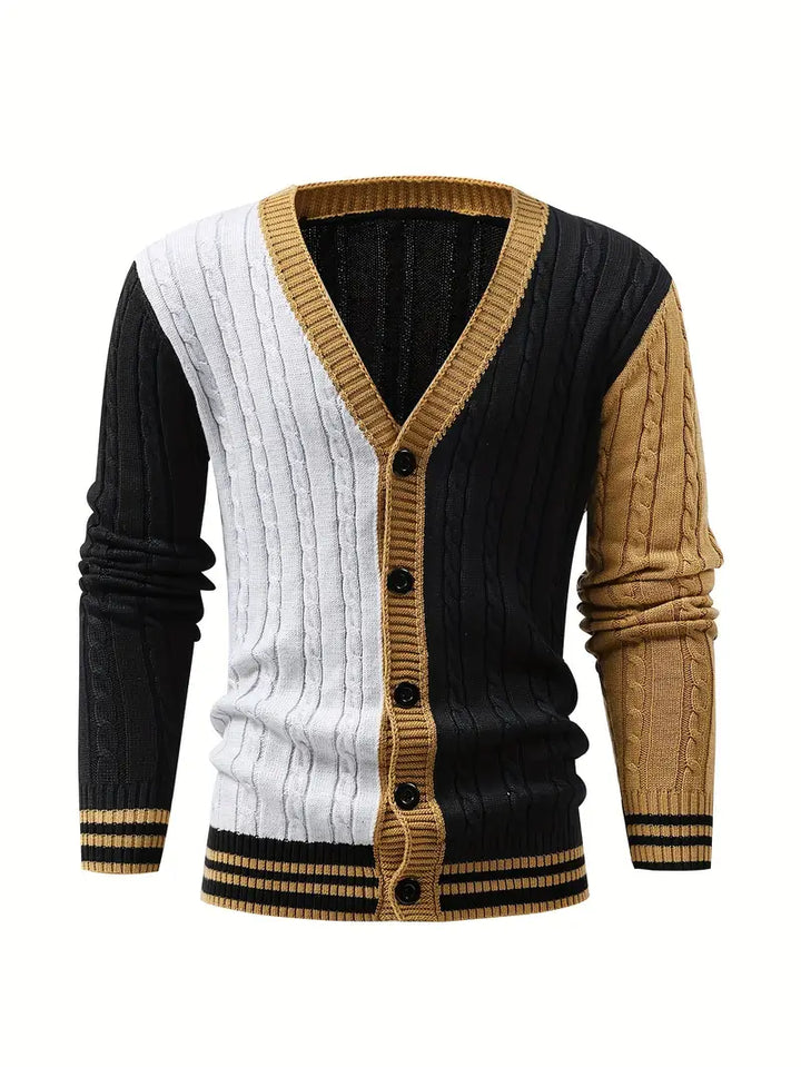 Bryant - Breathable Knitted Long Sleeve Cardigan