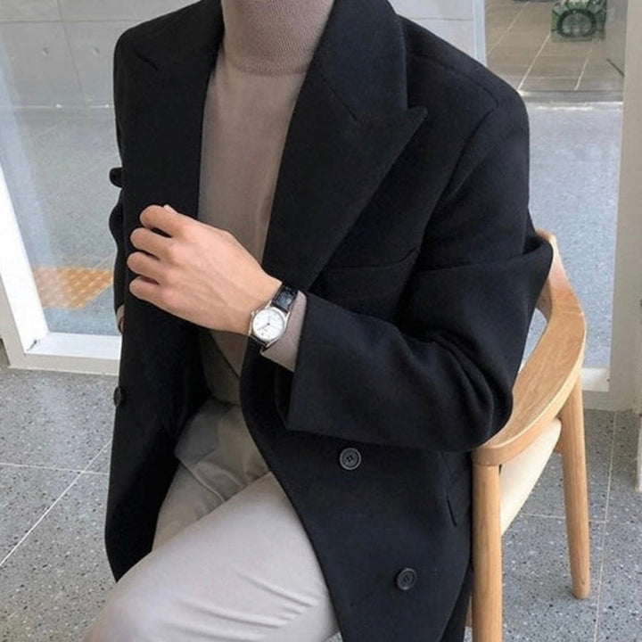 Zygmunt - Elegant Double Breasted Coat