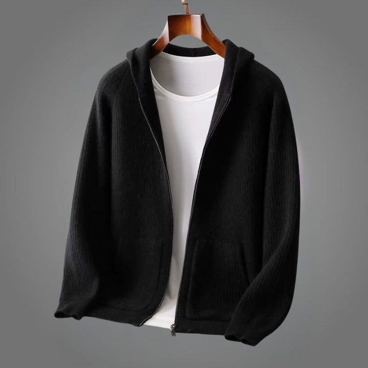 Romain - Knitted Zip Up Hoodie