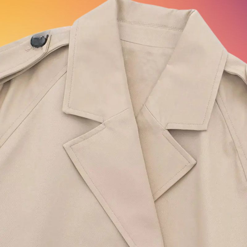 Ulfrida - Cropped Trench Jacket