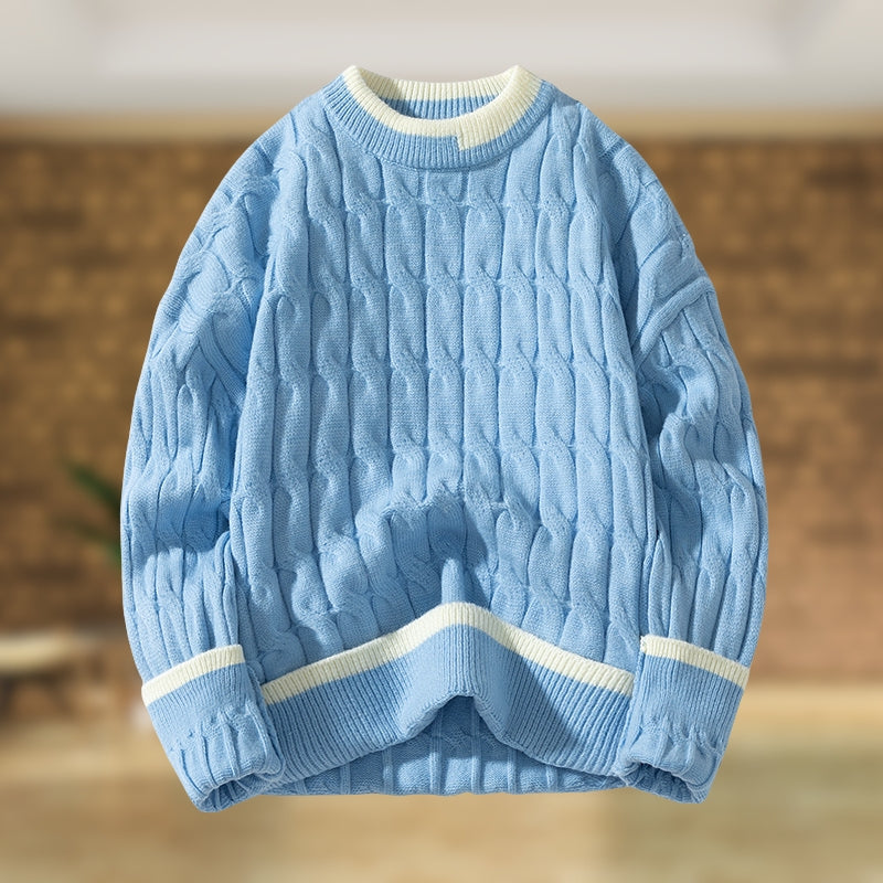 Errol - Casual Patchwork Sweater