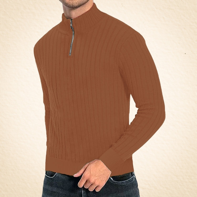 Zaccheo - Casual Turtleneck Zipper Sweater