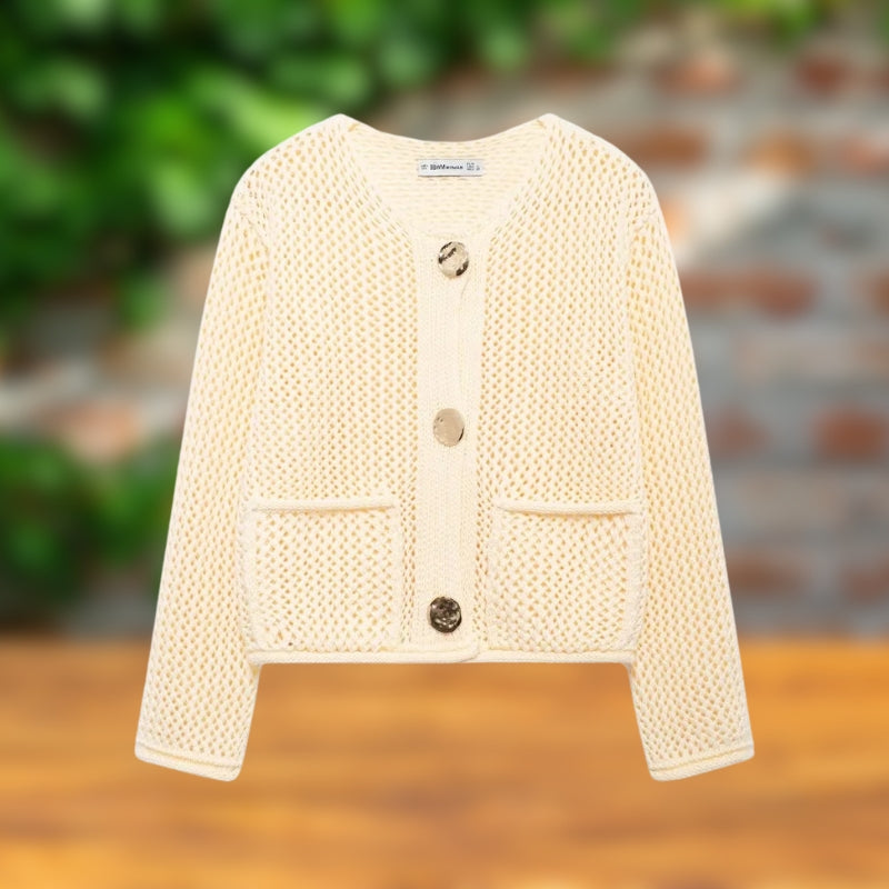 Stacey - Winter Knitted Cardigan