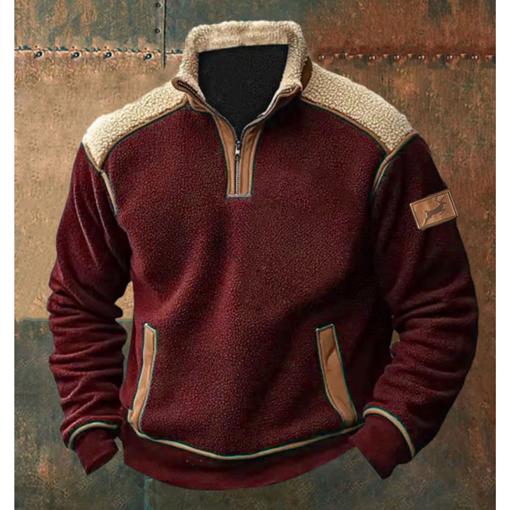 Marcos - Quartz Sweater With Zipper