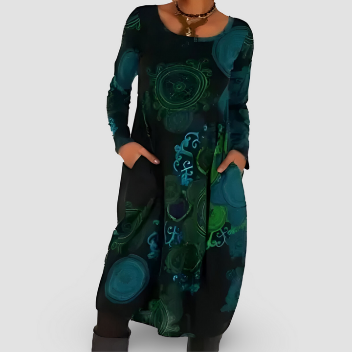 Fenja – Winter Dress With Bohemian Elegance
