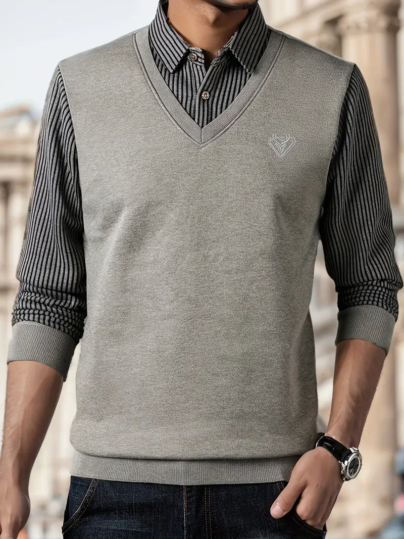 Leroy - Casual Long Sleeve Knitted Swater
