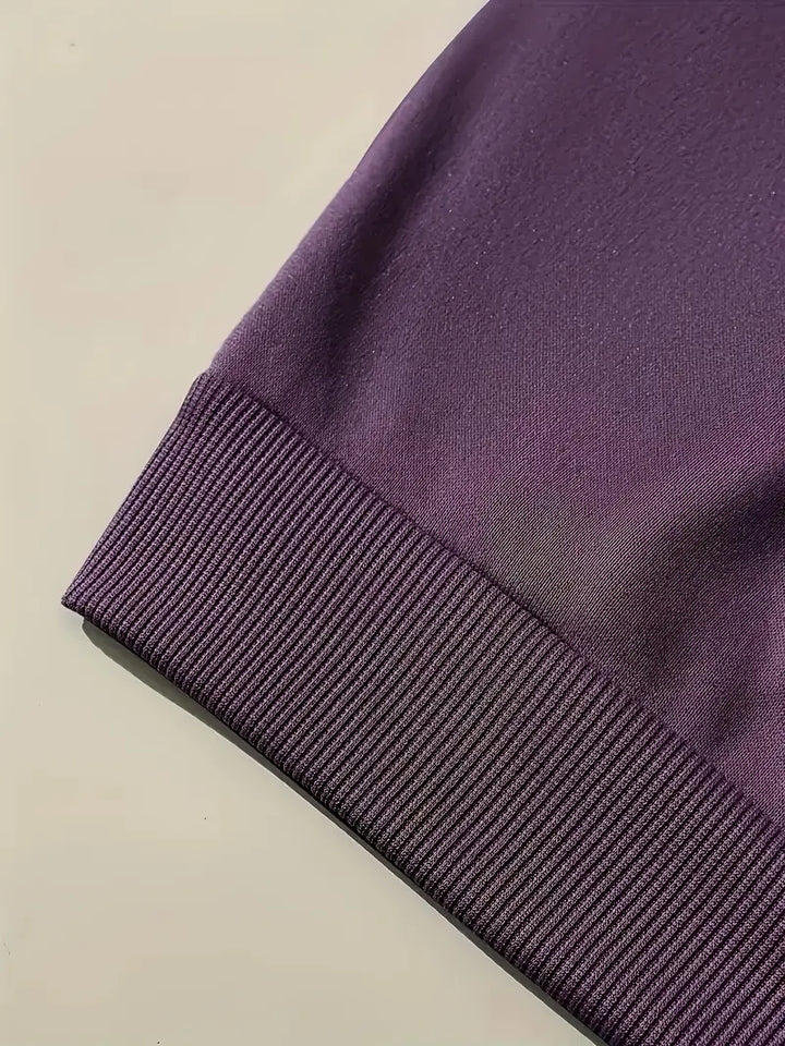 Angeleen - Geometric Print Zip-Up Hooded Jacket