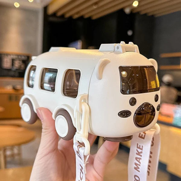 AquaBus - Portable Bus Shaped Water Bottle