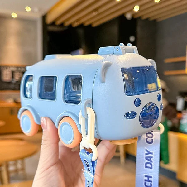 AquaBus - Portable Bus Shaped Water Bottle