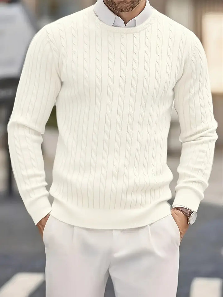 Jonty - Knitted Long Sleeve Turtleneck Sweater