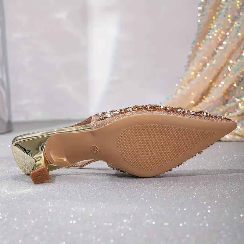 Abigail - High Heel and Thin Banquet Shoes