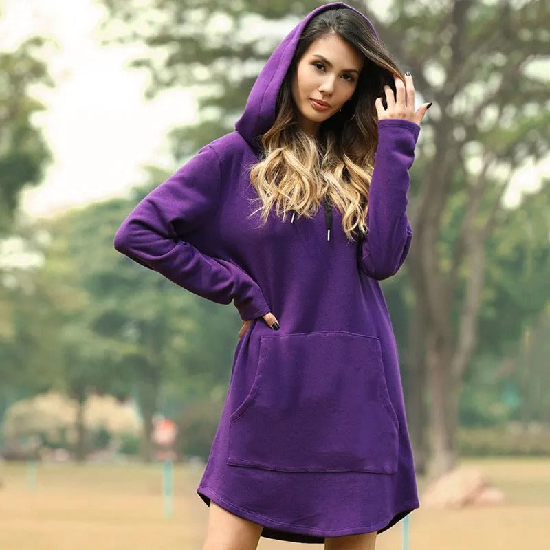 Galina - Long Style Oversized Hoodie