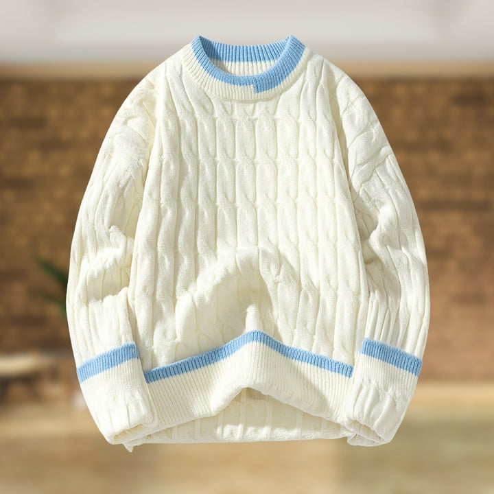 Errol - Casual Patchwork Sweater