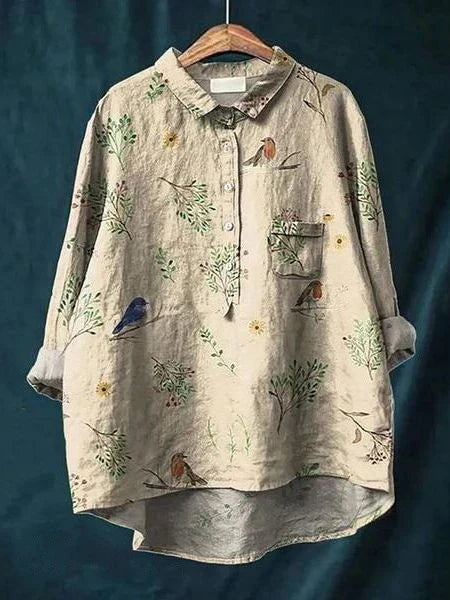 Emery - Floral Print Blouse