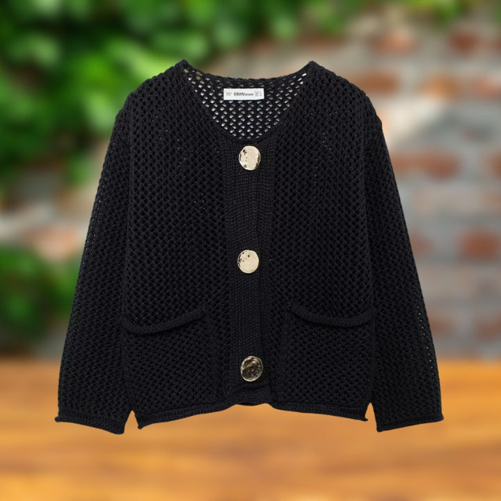 Stacey - Winter Knitted Cardigan