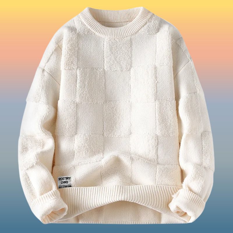 Vorian - Round Neck Knitted Sweater